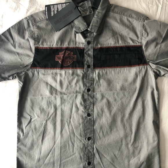 Really cool work/shop shirt from Harley Davidson - Picture 2 of 4